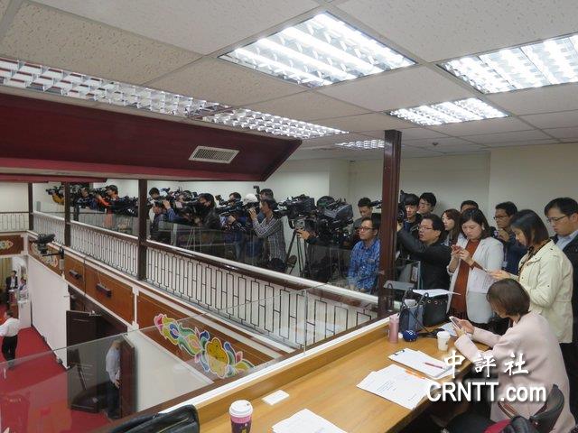 台湾立法院禁止媒体入会场称防止激化立委肢体冲突