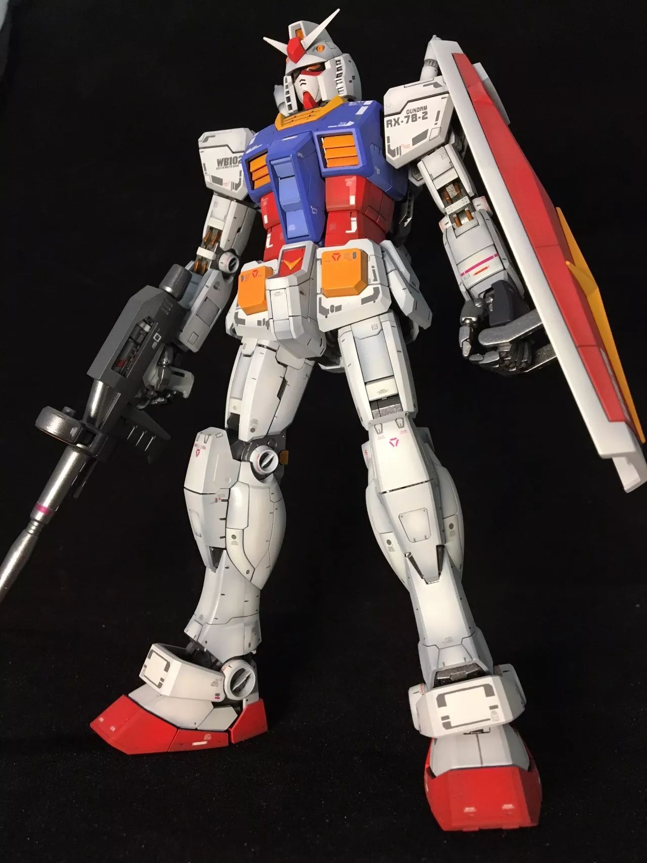 mg rx78-1 3.0轻阴影涂装