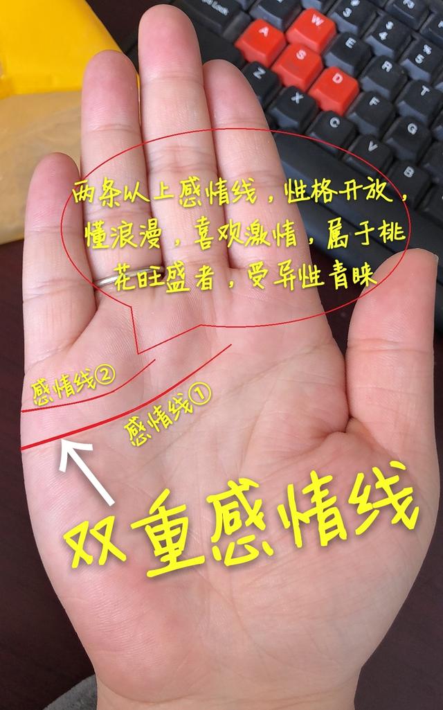 手相 6种不同形状的感情线