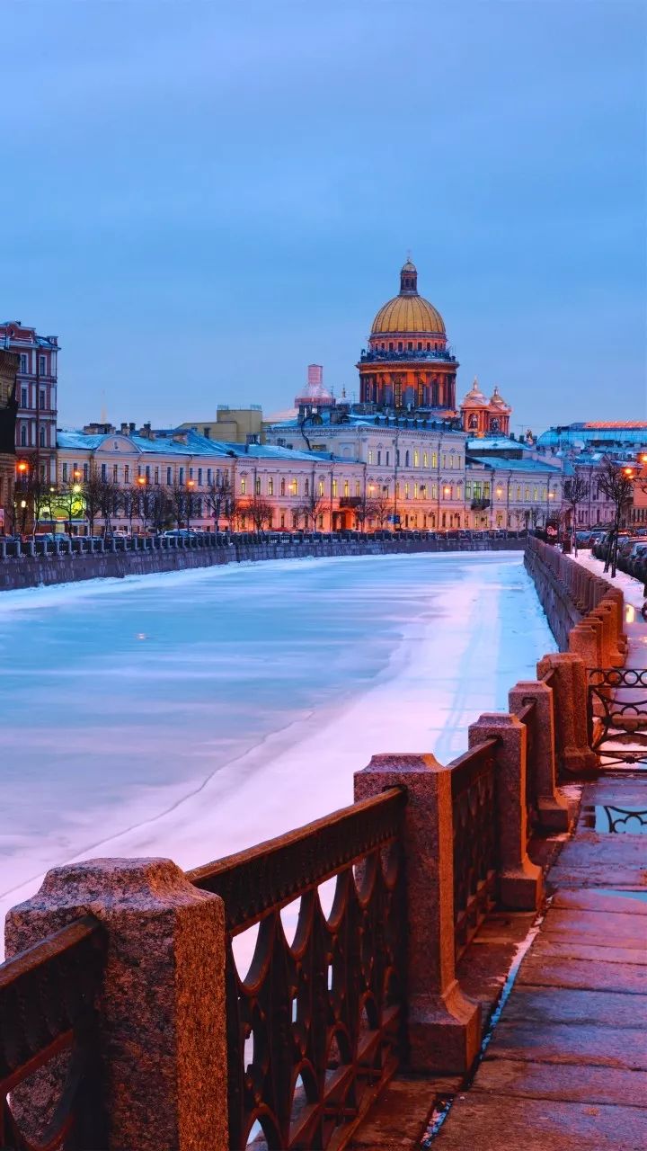 圣彼得堡的冬天,绝美不逊春夏