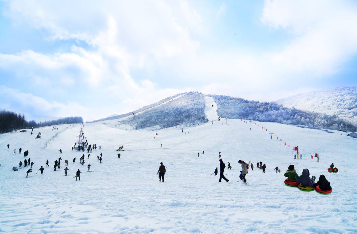 神龙架滑雪场照片图片