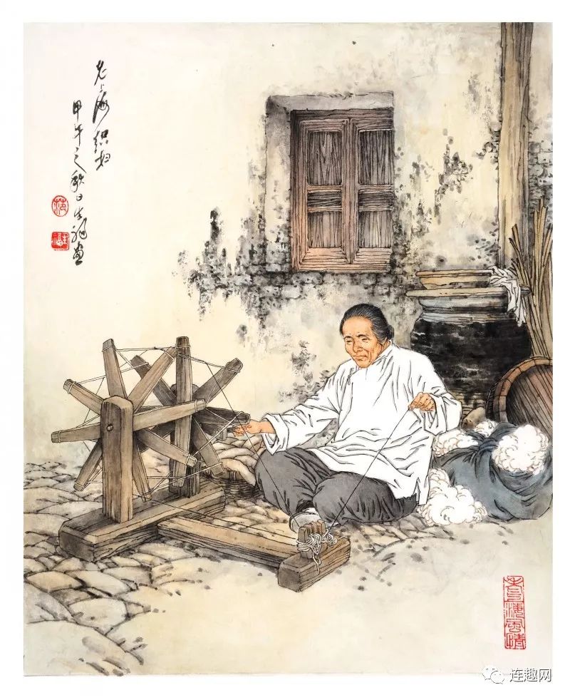 著名连环画家范生福和他笔下的画说老上海和连环画卖饼