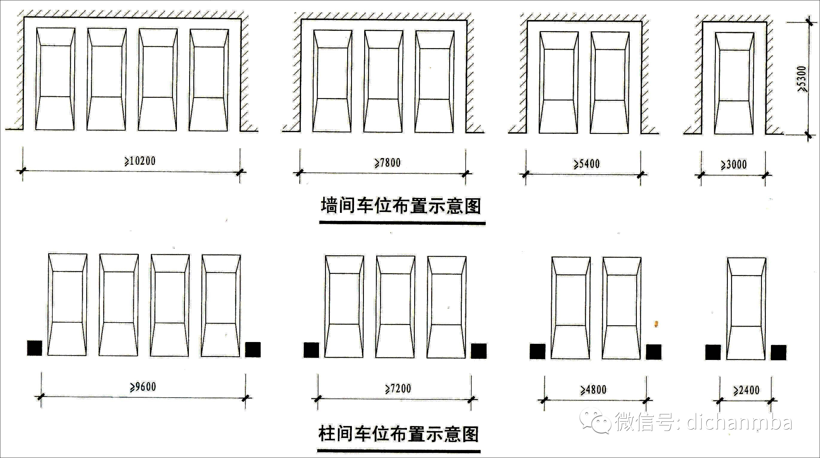 假车库平面图图片