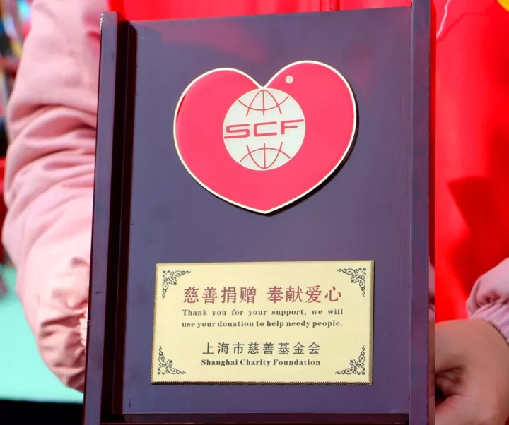 中国好人,河南百年筋骨堂董事长王峰向上海市慈善基金会捐赠100万元