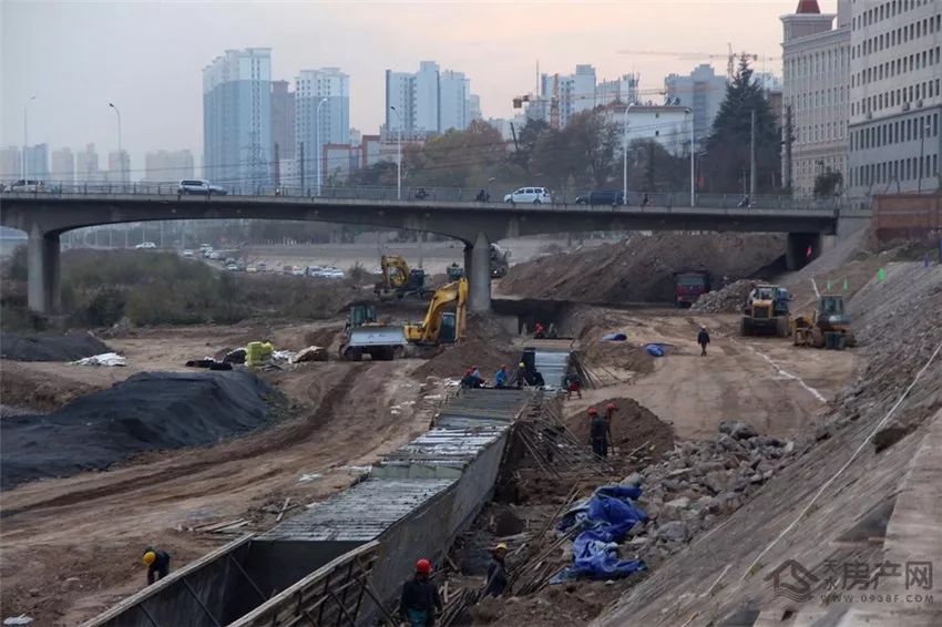 秦州瀛池大桥北下穿道路全面开工建设 计划明年春节前投入使用