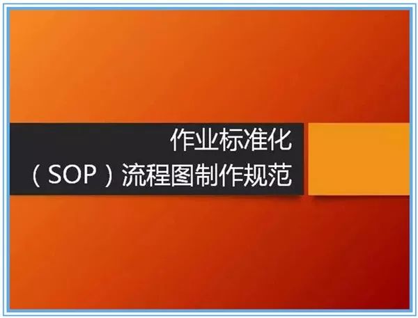 這是一份標準作業流程sop詳解,附流程圖繪製規範,不愁不會畫!