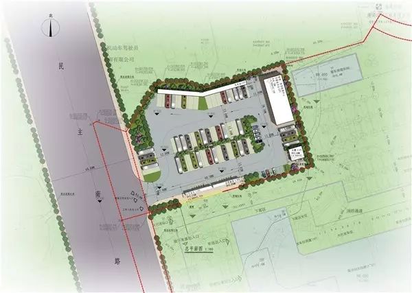 城南公共汽車站建設項目總平面規劃圖玉林市運美城北客運站建設項目
