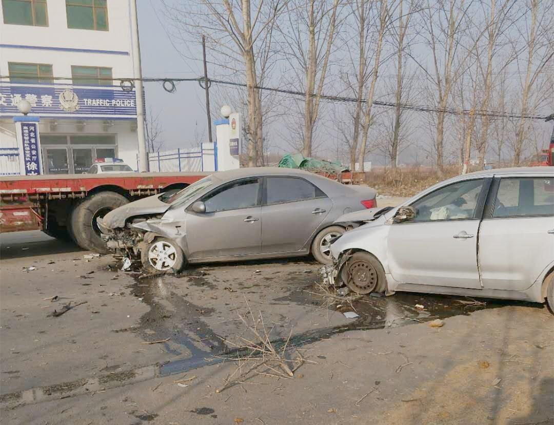 兰溪柏社高速路口车祸图片