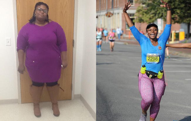 祖母因肥胖去世 美国黑人女性跑步减重150磅