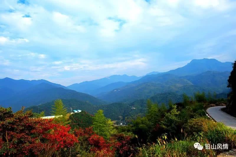 鉛山天柱山·霜葉紅於二月花