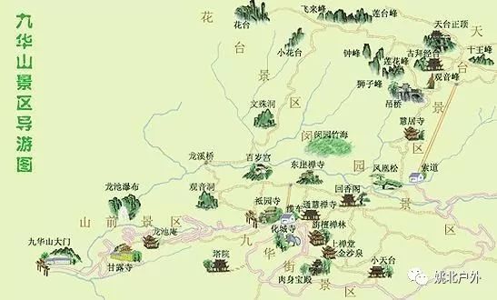 四大佛教名山地图分布图片