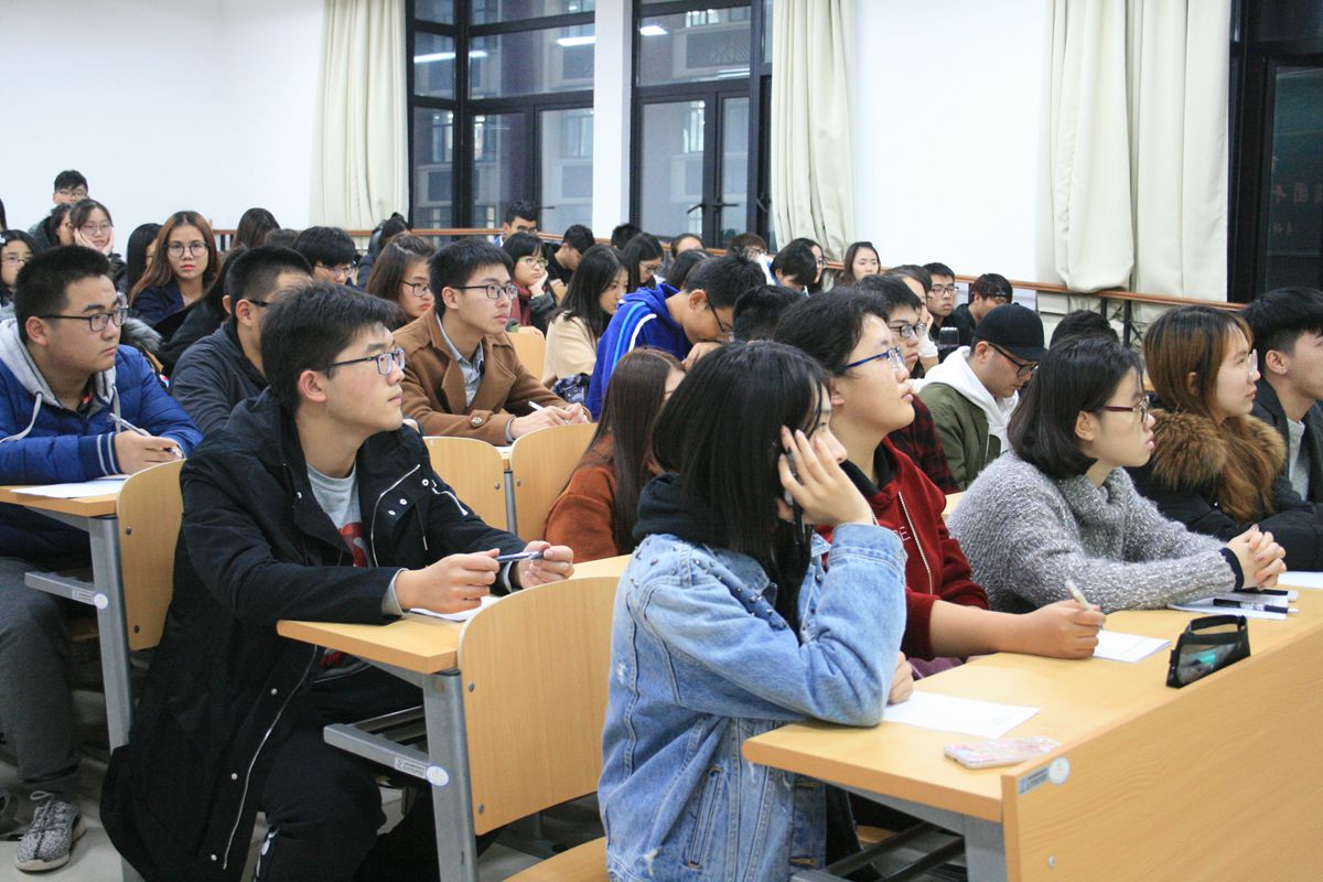 学生风采 2017商学院第一期团干部培训班第四讲