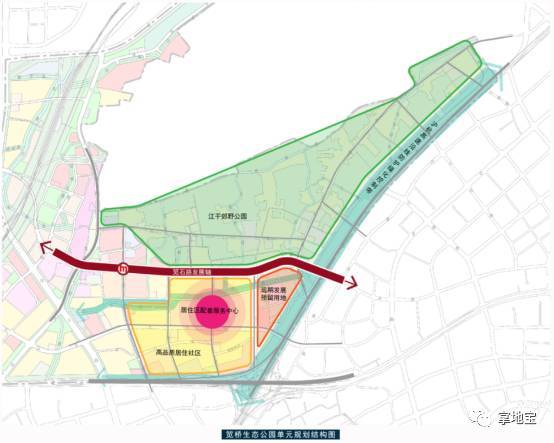 【规划】笕桥单元控规公示,地铁4号线二期2个站点"落地,规划新增5所