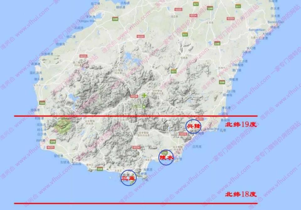 影响海南各地气候差异的原来是它辟谣以讹传讹的北纬18度线