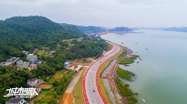 航拍防城港江山半島環島東路全海景公路,自駕,騎行好去處