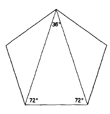 黄金三角形的画法图片