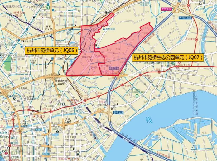 江干筧橋規劃公示新增5所學校28個停車場還有地鐵周邊多個項目待售