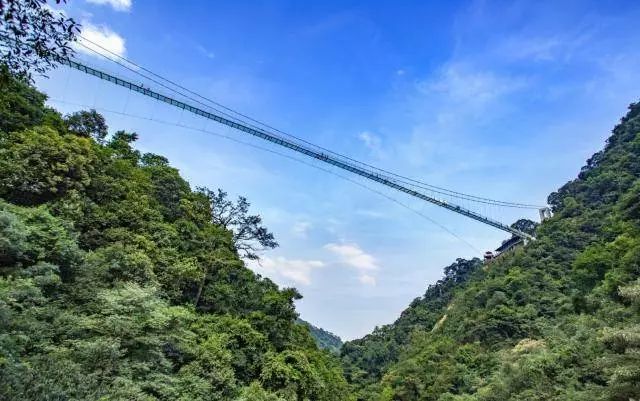 廣東韶關冬天也能嚇出一身汗5折瘋搶韶關雲門山大門票玻璃橋2大2小