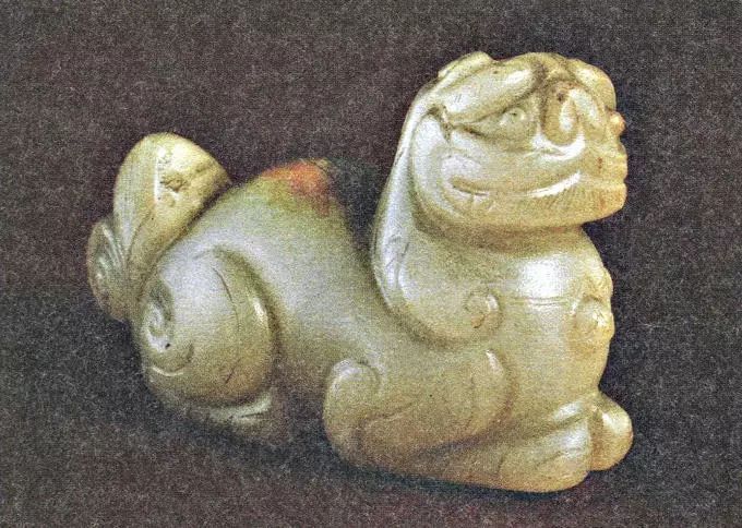 唐代玉雕动物特征图片