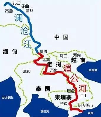 歐洲旅行家馬可波羅明代旅行家徐霞客曾多次尋根溯源瀾滄江湄公河源