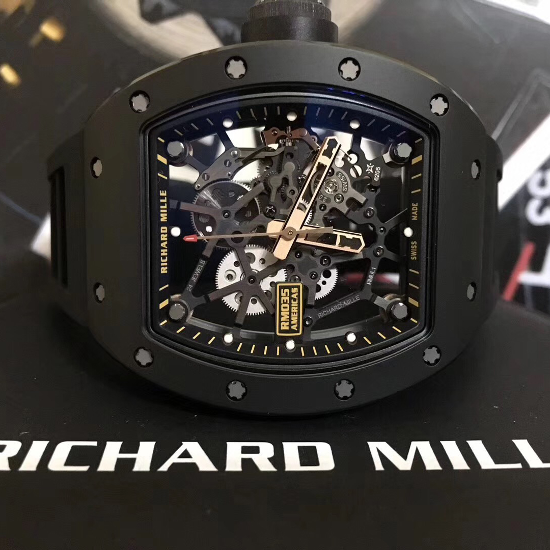 理查德米勒rm035手表 richard mille035美洲限量50只 玫瑰金狂牛