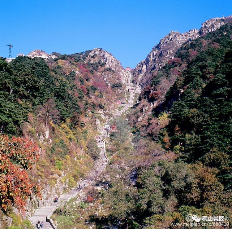 泰山十八盤勇者登