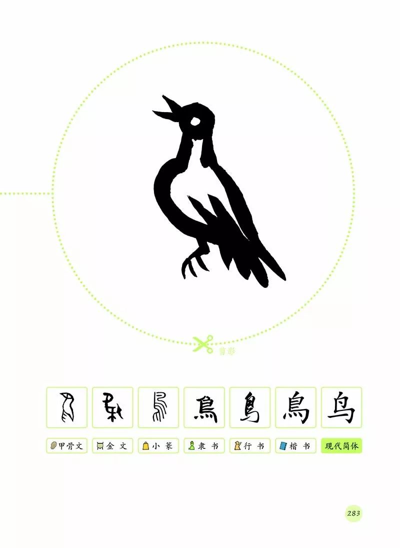 古代汉字鸟图片