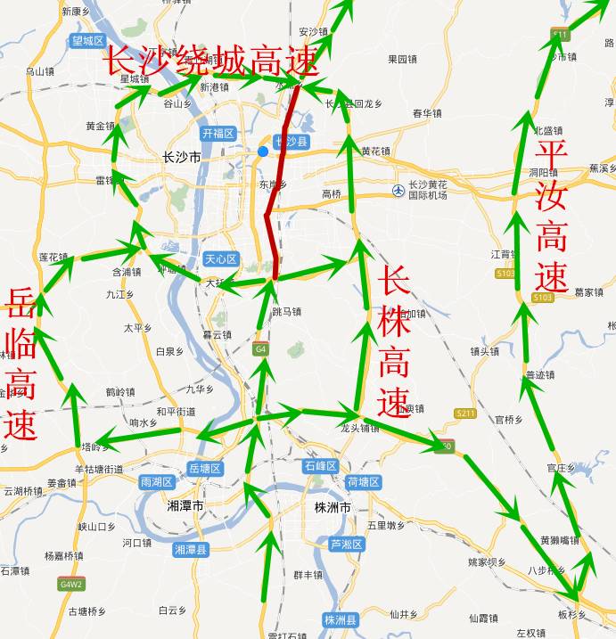 g4高速公路具体线路图图片