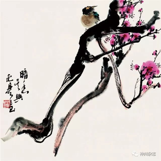 沪上著名画家汤兆基先生"艺精三绝,既擅长书画,又精通篆刻,而他对