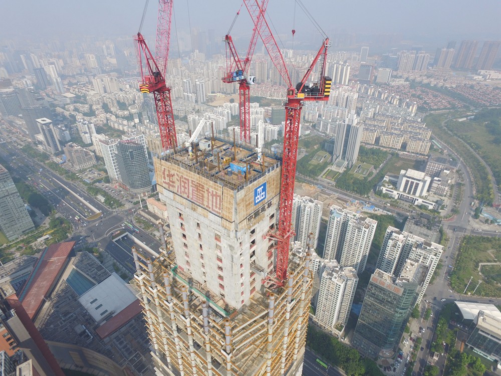 60層廣西第一高樓建設迸發加速度