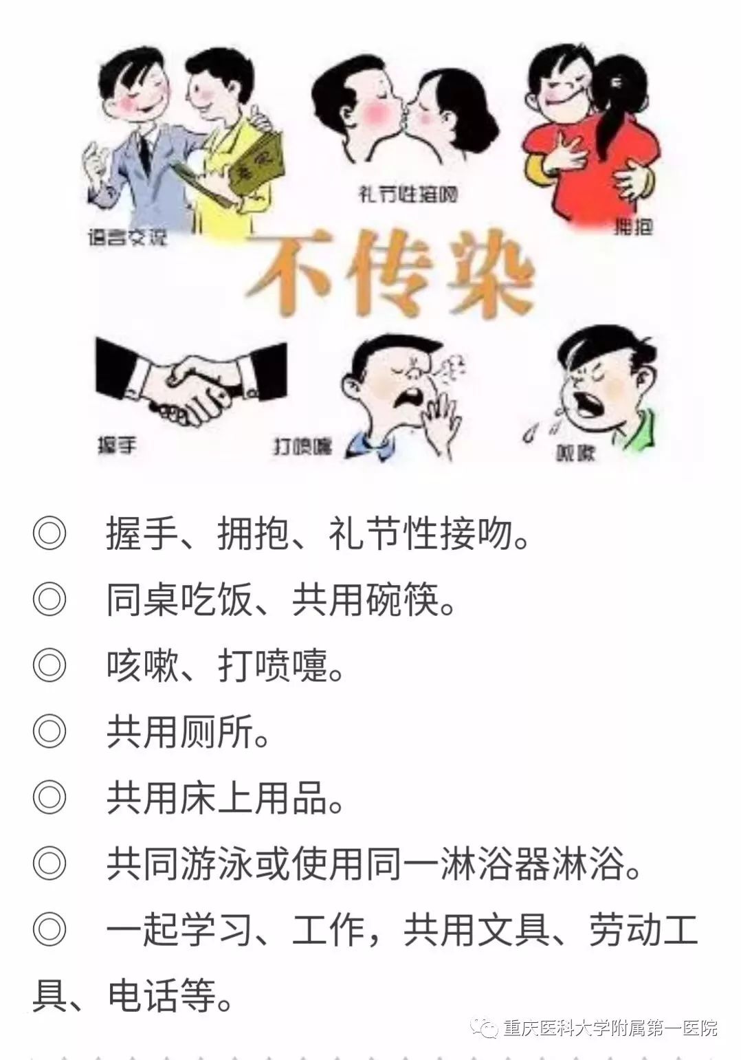 【重医一院 科普】2017年世界艾滋病日:了解艾滋病的传播