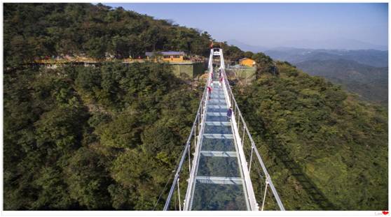 九凤谷玻璃桥图片