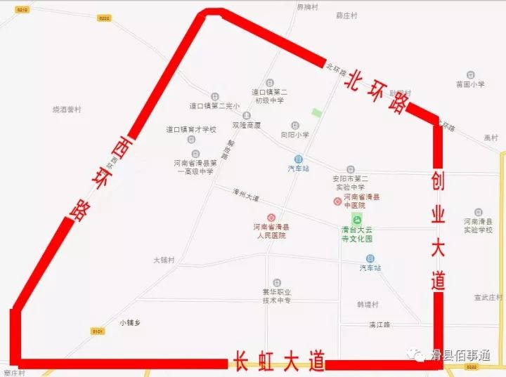 濮阳限行地图图片