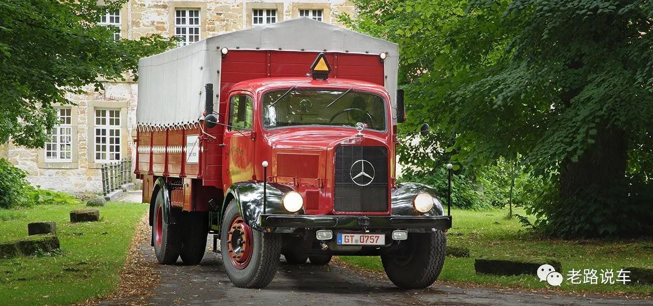 68年前生产的奔驰l5000卡车