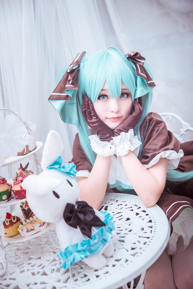 公主兔子洋裝 thank you~miku39 初音未來 cosplay