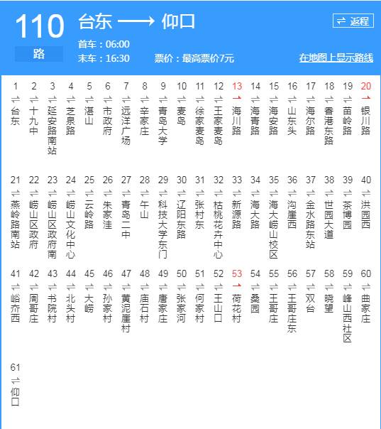青島最全公交,地鐵線路大全,有了它想迷路都難!