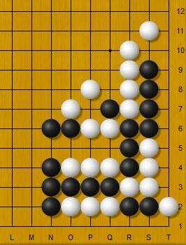 常用围棋死活练习:生死一线,如何杀白角