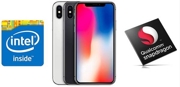 iPhone X：高通基频芯片依然快过英特尔版本