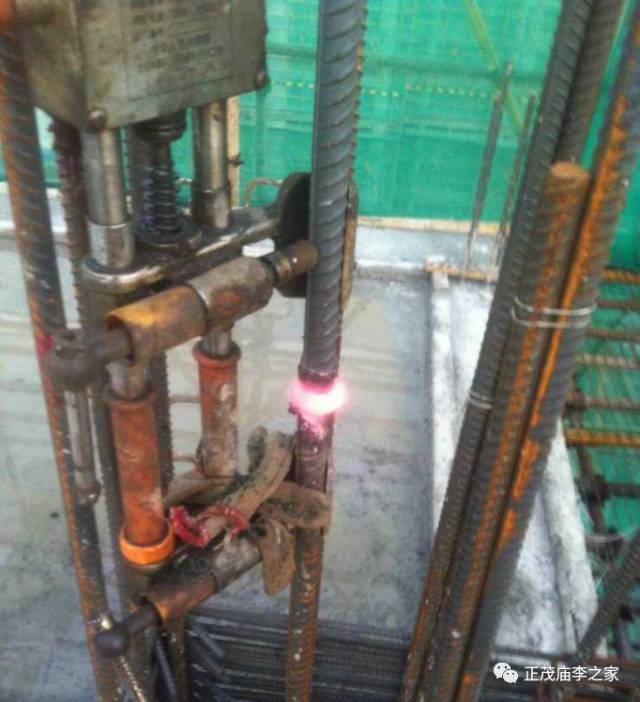 电渣压力焊施工工艺图片