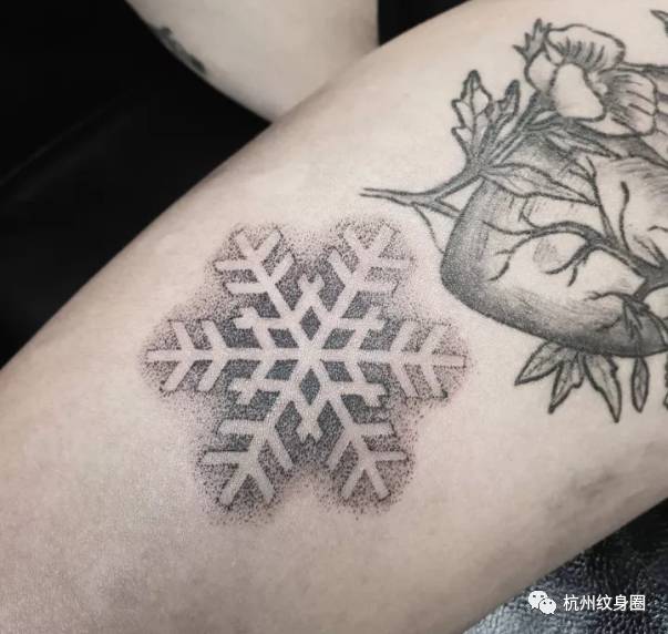 tattoo | 紋身素材:雪花