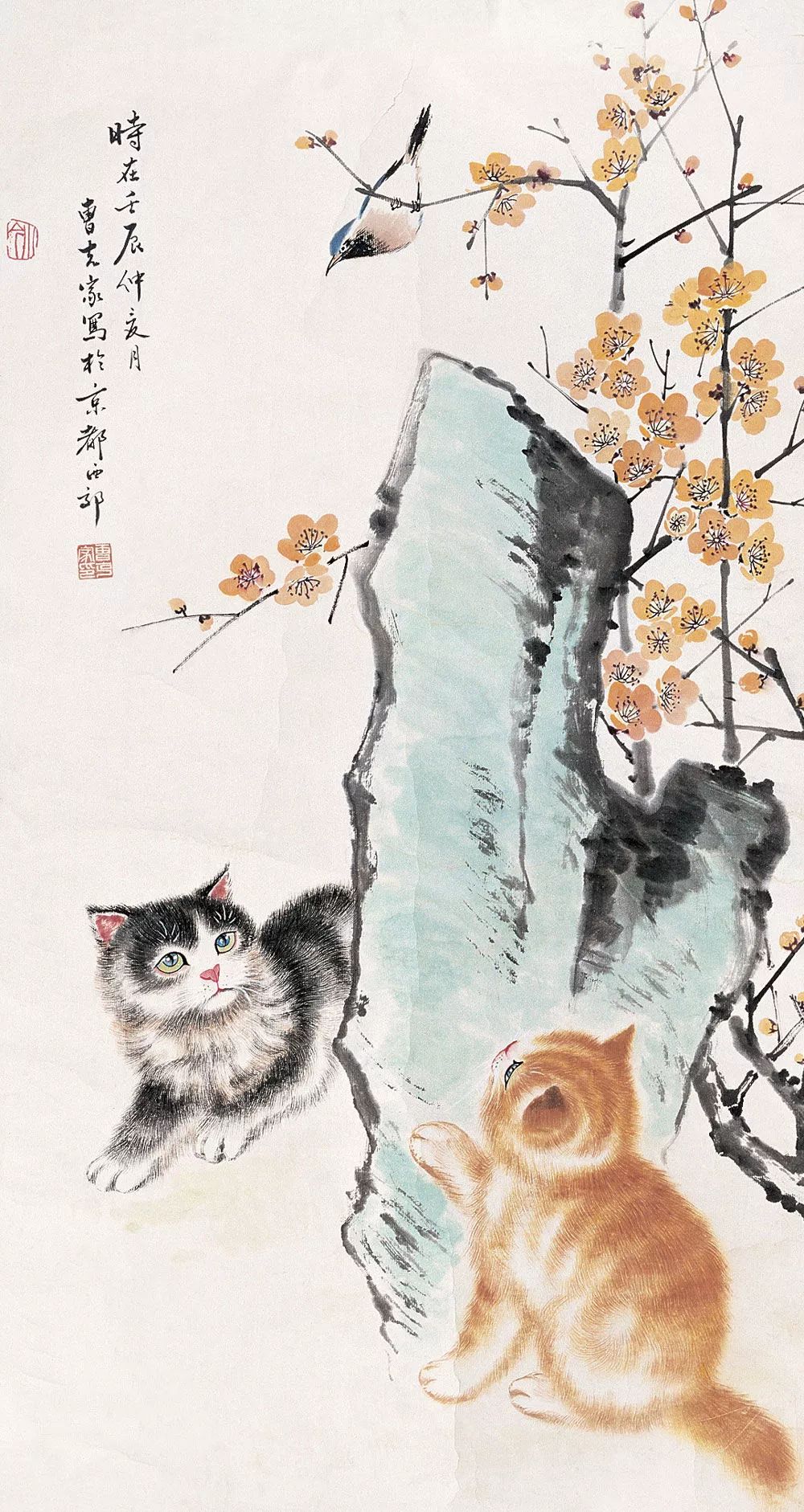 曹克家工笔猫作品集锦105幅