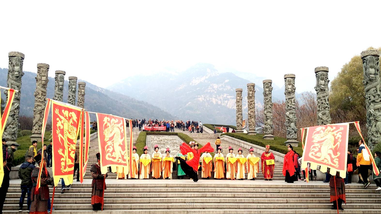 敬天祈福大典祝您畅游泰山