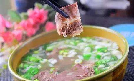 发丝牛肉汤河南名菜图片