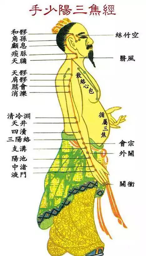 十四條經絡阻塞後的表現