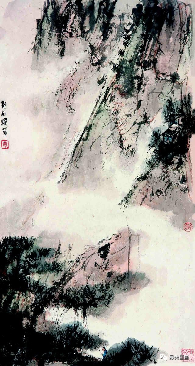 傅抱石山水畫170圖