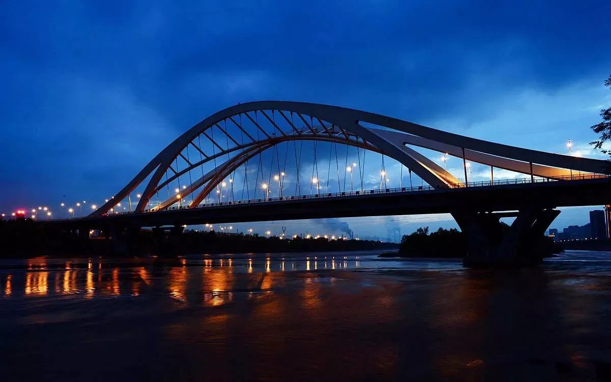 雁青黄河大桥图片