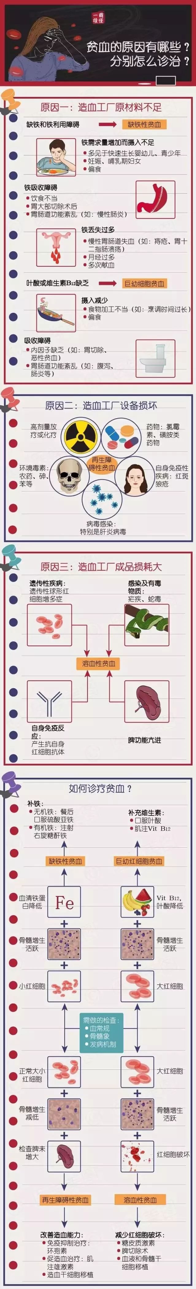 【东方医学情报站】带你一图读懂——第182期:贫血的原因有哪些?