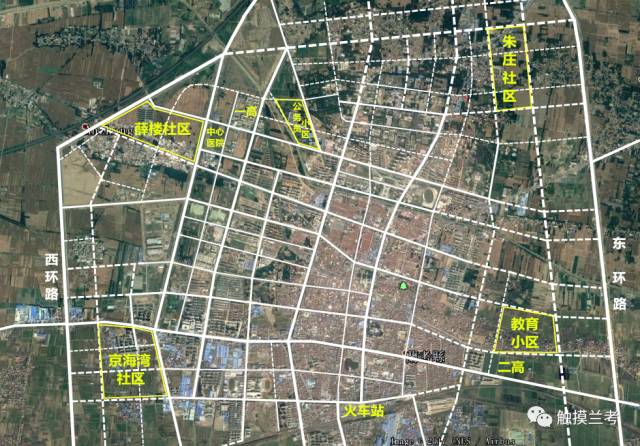 特别关注兰考县城总体规划20162030简介五大社区分析