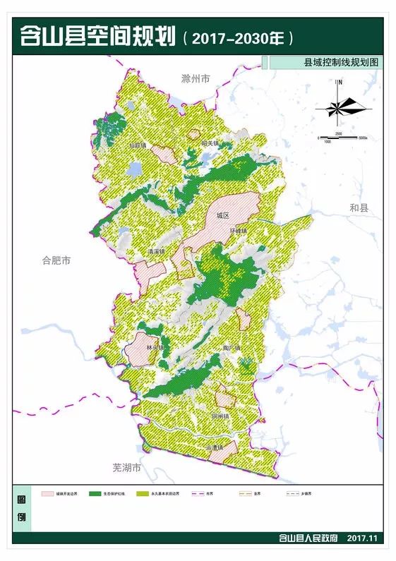 含山仙踪镇省道规划图片