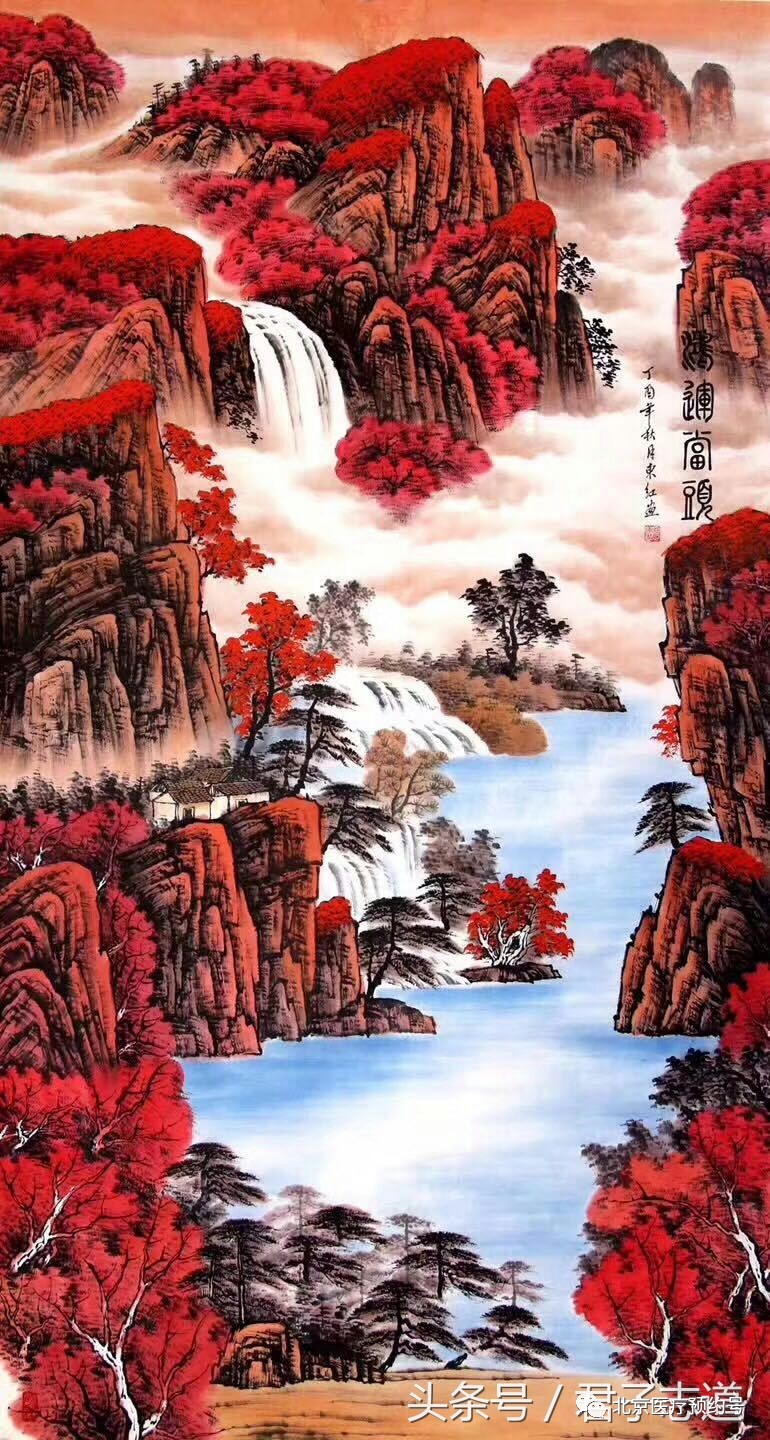 中国红万山红遍鸿运当头